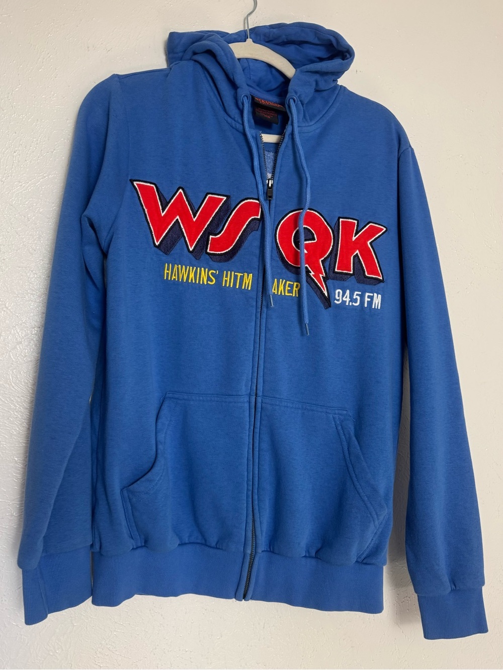 Stranger Things WSQK Hawkins Hitmaker Zippered Hoodie